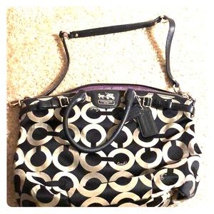 Coach logo cross body/shoulder bag